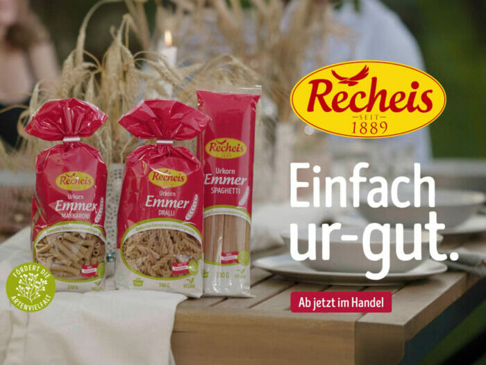 Da kommt der Emmer für die Recheis Emmer Nudeln her 🌱